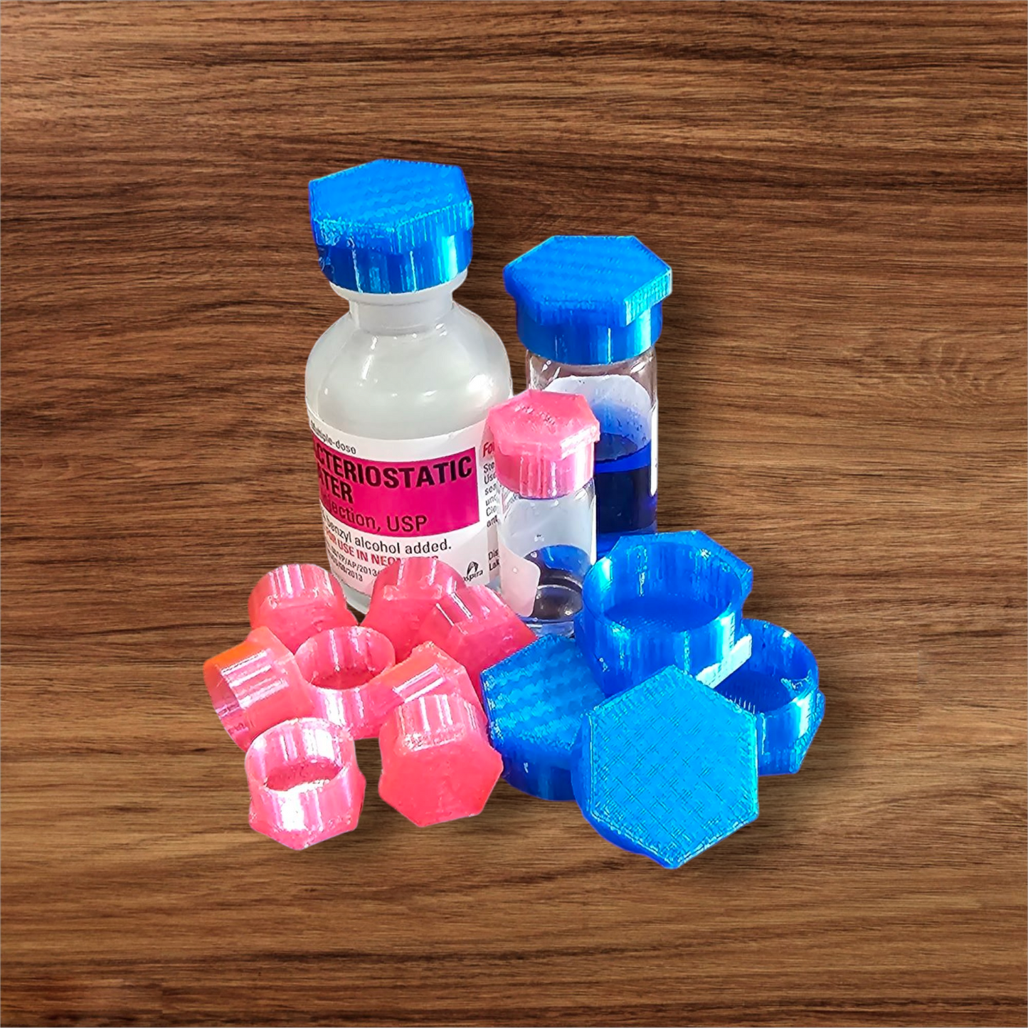 100 Wholesale vial caps 3ML and 10ML