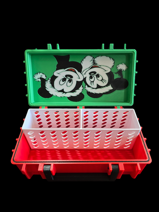 Christmas Micky and Minnie storage Case