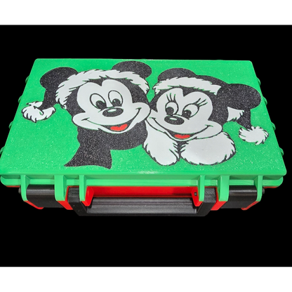 Christmas Micky and Minnie cold travel case