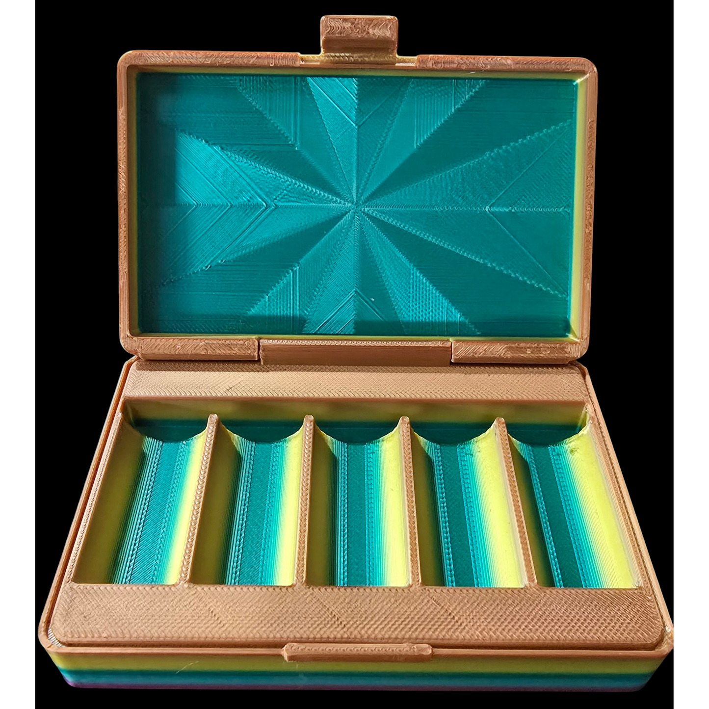 Flat 5 vial case